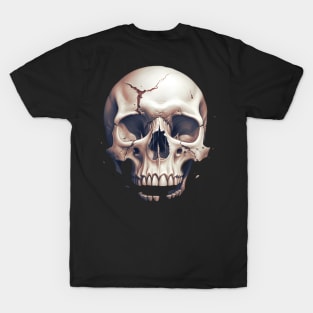 Broken Jaw Skull T-Shirt